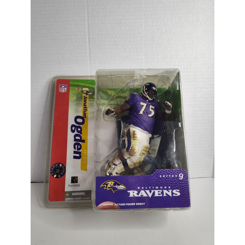 2004 McFarlane's Sport‎ Picks NFL Ravens Jonathan Ogden Figure BOX WEAR SEE PICS